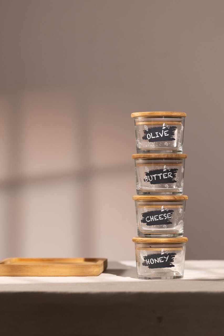 Set recipiente depozitare, Hermia, 127RKL1418, Transparent - imagine 3